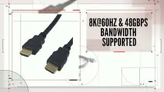 4XEM's 8KHDMI Cables Non-Braided Overview