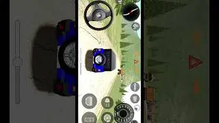 Modified Mahindra Thar 👿 new driving long jump challenge 🎯 Indian Cars Simulator 3D gadi wala games