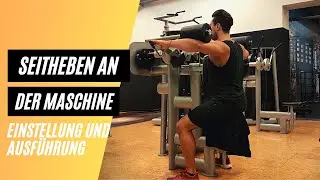 Seitheben an der Maschine - Einstellung und Ausf&uuml;hrung