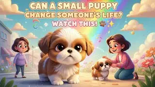 Can a small puppy change someone's life? Watch this! 🐾✨