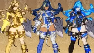 All Meg Costume/Colors Granblue Fantasy Versus Rising