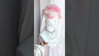 All-purpose spray-colored semi-tied ancient-style hair#Cos-style wig#Ancient-style design#