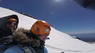 Sliding down Volcano Villaricca