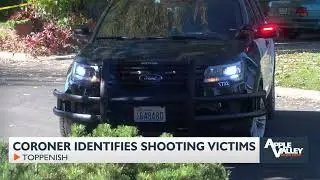 Coroner identifies Toppenish shooting victims following autopsies