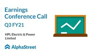 HPL Stock | HPL Electric & Power Limited Q3 FY21 Earnings Call