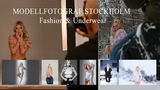 Behind the Scenes: Sara in Studio + On-location in Snow - fashion, lace bodysuit (LONG VIDEO)