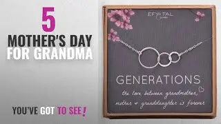 Top 5 Mother's Day For Grandma [2018]: Generations Necklace for Grandma Sterling Silver 3