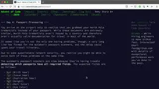 Advent of Code 2020 #4 - js (failed and explained)