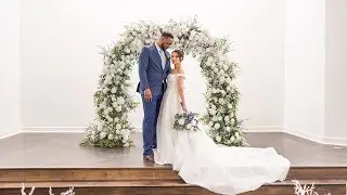 WeddingDay Magazine Cover Shoot at Church on Jefferson in Franklin, Indiana
