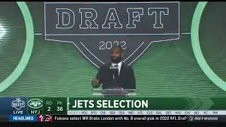 The New York Jets Trade Up To Draft Breece Hall At 36 Overall | The New York Jets | NFL