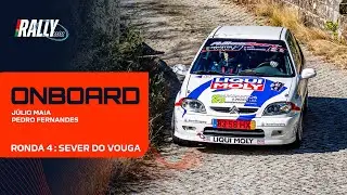 Júlio Maia e Pedro Fernandes no SAXO CUP | ONBOARD | Ronda #4 Castrol Rally Series Sever do Vouga
