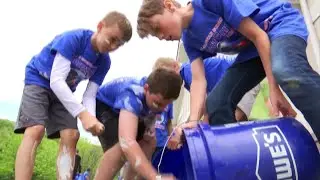Faith Christian School gets dirty to help maintain Saint Francis Service Dogs training house