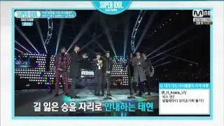 [ENG SUB] 150206 Super Idol Chart Show Ep47 (Taehyun's habit)