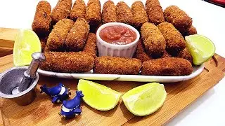 500gr de carne moída vc faz 60 croquetes simples de fazer