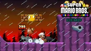 Super Mario Bros. The Missing Lands Demo Mundo 3 40% (Final)
