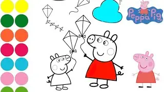 How to Draw Peppa Pig (Step by Step) by makar sankranti 