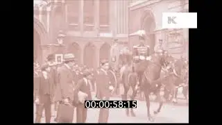 1910s City of London, Guildhall and Mansion House, HD