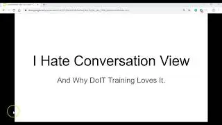 Exploring the Benefits and Uses of Gmail's Conversation View