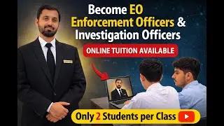 How to Prepare for Investigation Officer & Enforcement Officer PPSC | Law, GK, English Explained