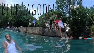 Family trip to Blue Lagoon on boxing day 