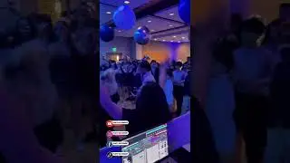 Getting the crowd ready with a follow along. #party #excitement #dance #dj #music #mitzvah #shorts