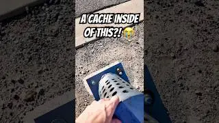 Can you believe what you gave to do to retrieve this Geocache?! Never seen a cache like it before 😅