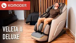 Komoder VELETA II DELUXE 4D Massagestoel