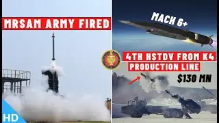 Indian Defence Updates : India Tests MRSAM Army,HSTDV From K4,10 Manik Engine,$130Mn Production Line