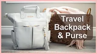 A Travel Backpack Purse for Moms - Lily Jade Caroline Bag