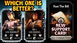 MK11 Liu Kang vs. Klassic Liu Kang. Which One Is THE BEST in MK Mobile?