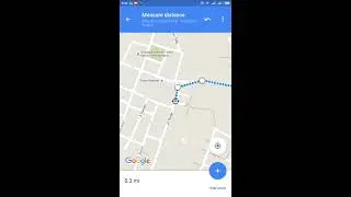 Measure distance on Google Maps Android (Multi Point)
