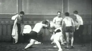 Old Wrestling Film Footage - 1905
