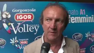 Fabio Leonardi, patron della Igor Volley Novara, apre ufficialmente il nuovo cammino della squadra!