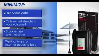 weBoost Drive 3G-X NMO Antenna 470411 | Car Cell Phone Booster
