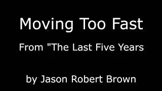 Moving Too Fast [2 half-steps lower] Instrumental Track