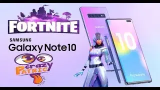 FORTNITE DAVICI SKIN WITH SAMSUNG NOTE 10???