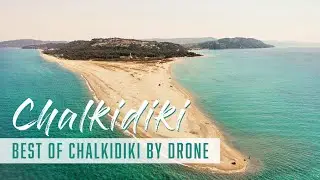 Chalkidiki Best Beaches by Drone ~ Greece #PoppUpTheWorld