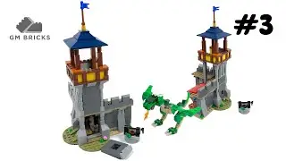LEGO Creator 31120 Medieval Castle | Main Model Part 3 (of 3) - SPEED Build!