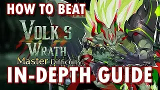 HOW TO BEAT MASTER VOLK'S WRATH || In-Depth Guide || Dragalia Lost