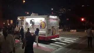 Brooklyn Ice Cream Truck in Dumbo, Brooklyn (8-1-2020)
