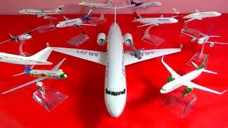 UNBOXING Airbus A320 340 Douglas  Boeing 777 Spain Antonov AN124 INDIA USA models