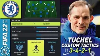 HOW TO PLAY LIKE TUCHEL'S CHELSEA IN FIFA 22 ULTIMATE TEAM | 3-4-2-1