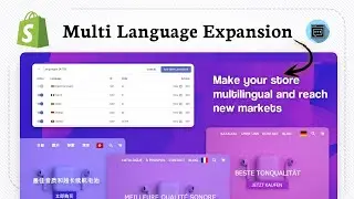 Как перевести свой сайт с помощью Langify на Shopify