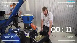 Гранулятор GRAND 300 производительность на комбикорме 600 кг в час