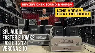 LINE ARRAY SPL AUDIO FASTER & VERONA SERIES ✅ REVIEW CHECK SOUND & PRICE ✅ 2026 ✅