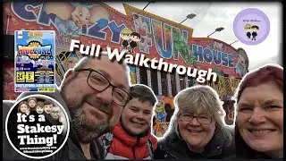 Crazy Fun House, Full Walkthrough, Ride Zone Plus at Castleford Aire Street 2023 #itsastakesything