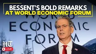 WEF Day 2 Live | U.S. Treasury Secretary Scott Bessent Makes Bold Remarks at World Economic Forum