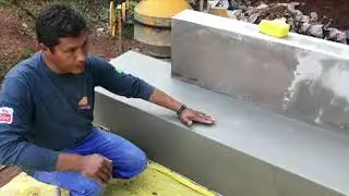 Vídeo 1 APRENDA A FAZER CIMENTO QUEIMADO EFEITO MARMORIZADO SEM RACHAR!