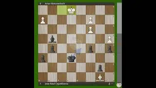 🔴Most Instructive Chess Game || Aron Nimzowitsch - Jose Raul Capablanca, Riga 1913🔴 @chessbuddies