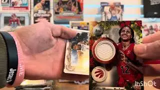 I got a relic card from Topps 2025 Holliday Mega Box. 